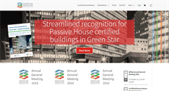 Desktop Screenshot of passivehouseaustralia.org